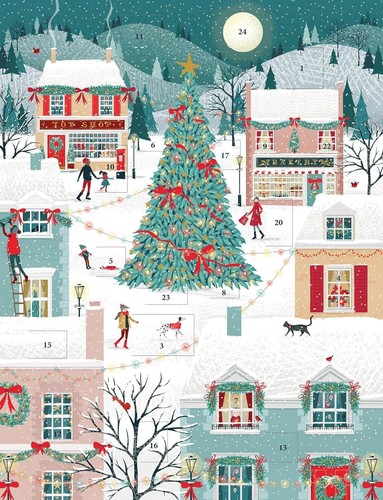 Christmas advent calendar - christmas,
