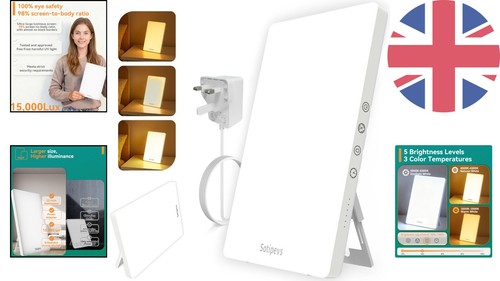 Inch free sad lamp - uv-free,