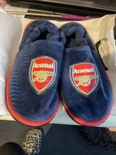 Arsenal Slippers  NEW sz UK2 Or EU34 Blue