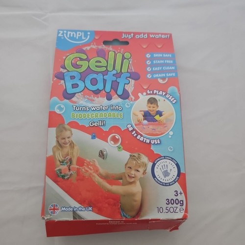 Gelli baff slime - bath, red