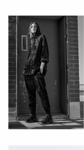 Zara velvet jogging trousers - zara,