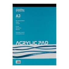 Seawhite 360gsm Acrylic Painting Pad 15 Sheets