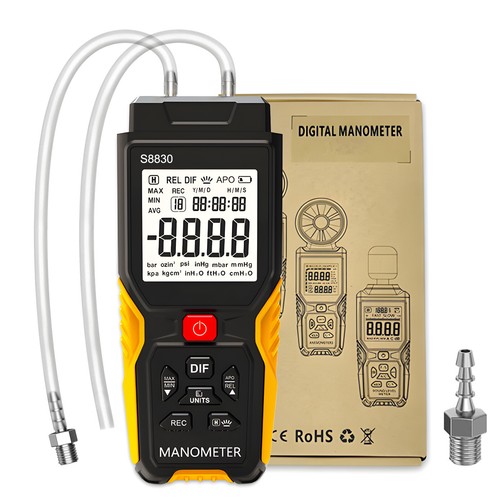 Digital manometer hvac - digital,