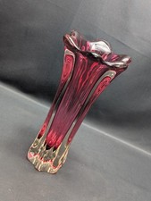 Murano Sommerso Glass Vase