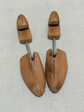 Cedar Wood Shoe Trees Size Large Made In USA Fits Size 11 Mens