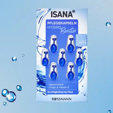 Isana Hydro Booster Skin Care Concentrate ~ 7 Capsules ~ Skin generation ~ new