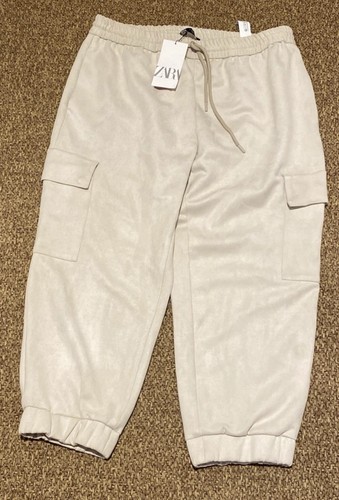 Zara women trousers - zara, ivory