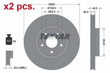 X2 PCS FRONT BRAKE DISC ROTOS