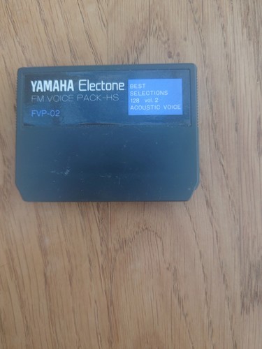 Yamaha electone fvp fm - yamaha, fvp-02