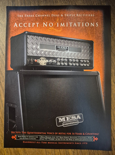 Mesa boogie dual - dual, rectifier