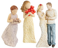 More Than Words Figurine Ornament Friend Like You, Lots of Love or The One Gift