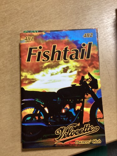 Fishtail 482 velocette - fishtail,