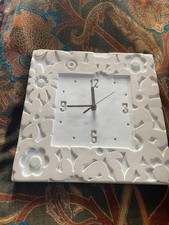 Large Square Wall Clock