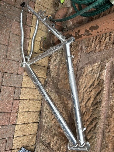 Grey aluminium bike - grey,