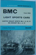 Austin Healey Sprite Mk I - IV  & MG Midget Mk I - III from 1958 Motor Manual
