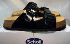 Scholl Faux Leather Slider UK