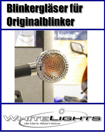 White turn signal lenses - turn,
