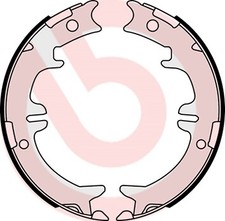 New Brake Shoe Set, parking