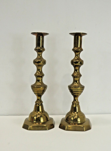 Antique brass candelabra - brass,