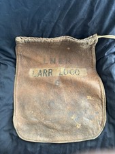 LNER  Large Leather Cash Bag
