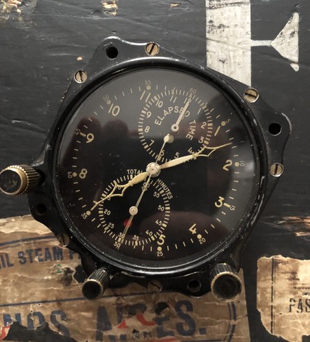 Wwii clock chronoflite day - clock,