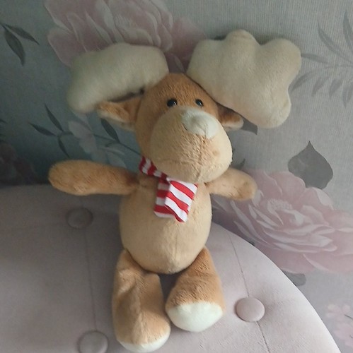 Kinder plush moose - moose, toy