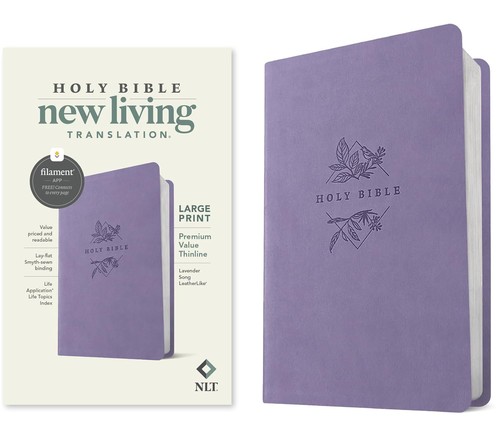 Nlt large print - print, value