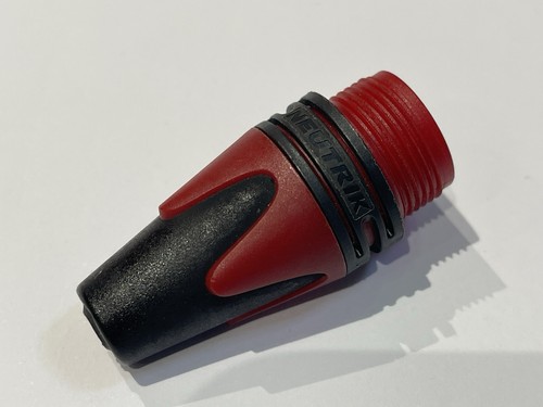 Neutrik xlr red coloured - 2,