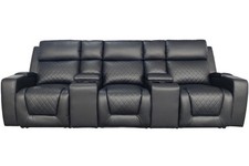 SOFAINSTORE Black Leather