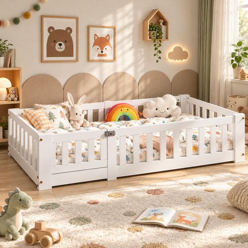 3ft single bed montessori - bed,