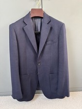 Hardy Amies 100% Wool Navy