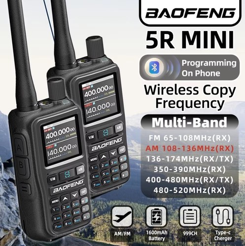 Twin pack baofeng mini - pack,