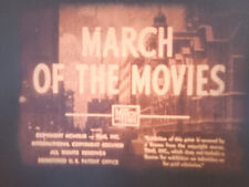 MARCH OF THE MOVIES 1939 SUPER 8 B/W SOUND 400FT CINE FILM 8MM