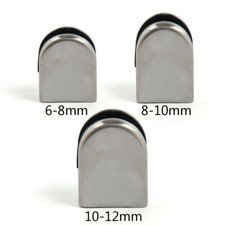24x glass clamp stainless - glass,