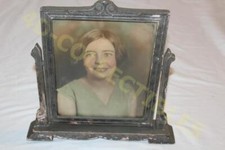 Vintage Art Deco Wooden Swivel