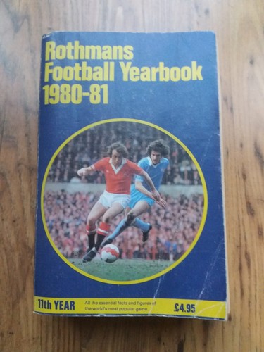 Rothmans football yearbook - rothmans,
