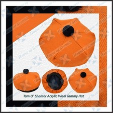 SAFFRON TARTAN TAM O' SHANTER