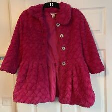 Juicy Couture Faux Fur Hot Pink Winter Coat