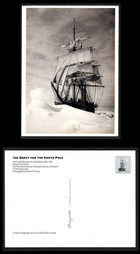 Antarctic expedition postcard - expedition,