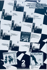 THE SPECIALS Album SELECTER Too Much Pressure 1980 POSTER ADVERT 2 TWO TONE SKA