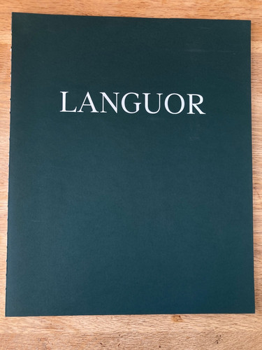Languor donovan smallwood - languor,
