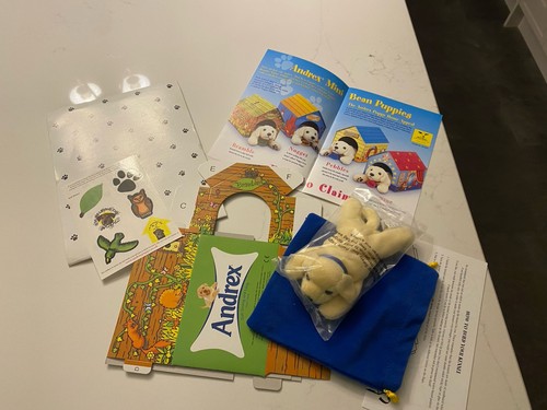 Andrex puppy bramble soft toy - puppy,