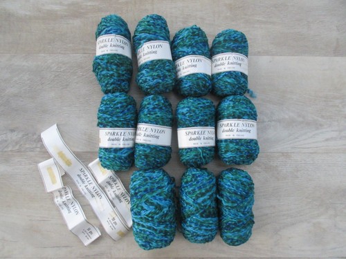 Vintage blue turquoise green
