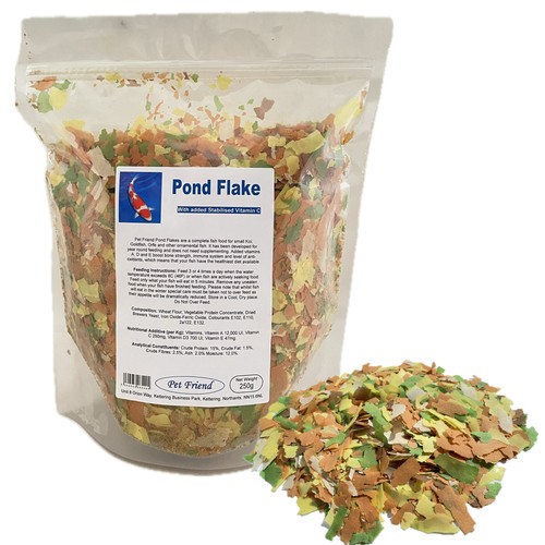 Pet friend pond flake - pond, fish