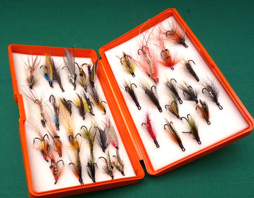 Salmon flies singles - salmon,