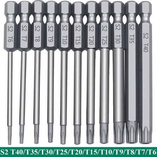 11pcs long reach torx - long, hex