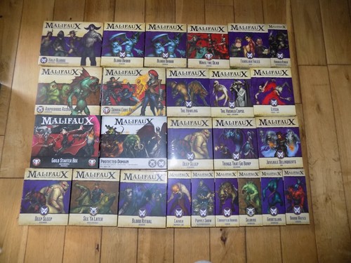 New malifaux guild starter box - malifaux,