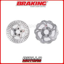 HARLEY DAVIDSON XL 1200 C SPORTSTER CUSTOM 1200 2011 BRAKING DISC KIT - 