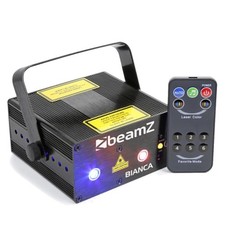 Beamz 152.660 RGB DJ Gobo Laser multicolour pattern Disco Light + Remote