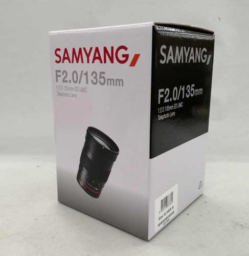 Samyang 135mm camera lens - f2.0,